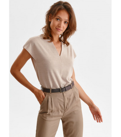 LADYS BLOUSE SHORT SLEEVE TOP SECRET marškinėliai - Drabuziai internetu