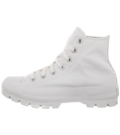 Converse CT All Star Lugged Hi White/Black/White 565902C (CO571-a) bateliai