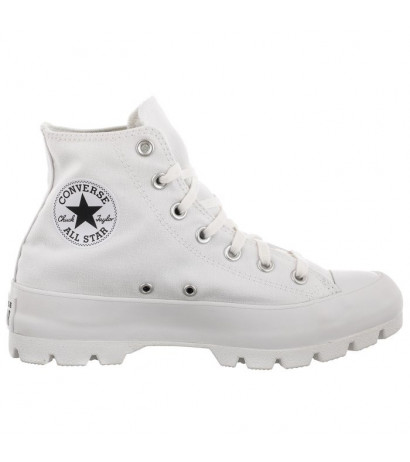 Converse CT All Star Lugged Hi White/Black/White 565902C (CO571-a) bateliai