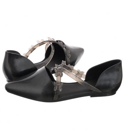 Melissa Pointy Stripe Fly AD 33638/AB955 Black (ML259-a) sandalai - Batai