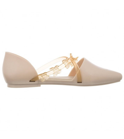 Melissa Pointy Stripe Fly AD 33638/AB974 Beige (ML259-b) sandalai