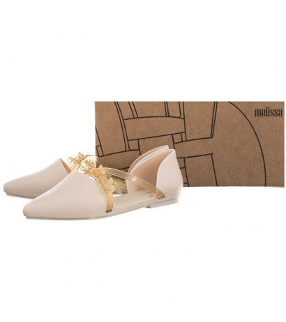 Melissa Pointy Stripe Fly AD 33638/AB974 Beige (ML259-b) sandalai