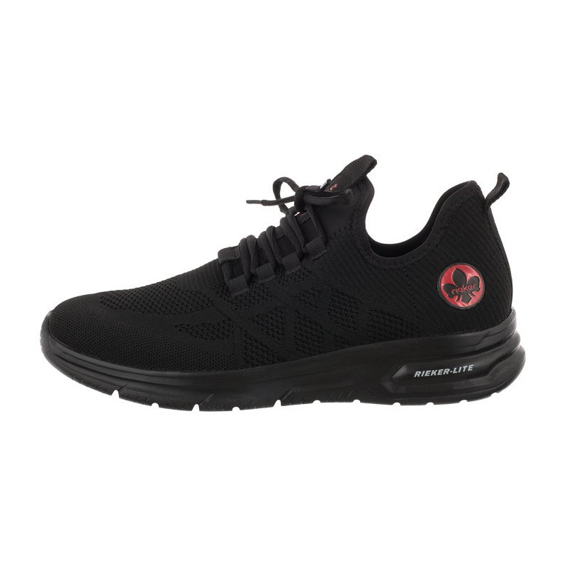 Rieker Czarne B7376-00 Black (RI11-a) sportiniai bateliai