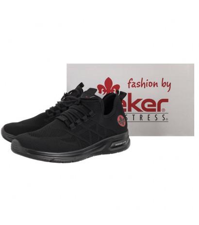 Rieker Czarne B7376-00 Black (RI11-a) sportiniai bateliai