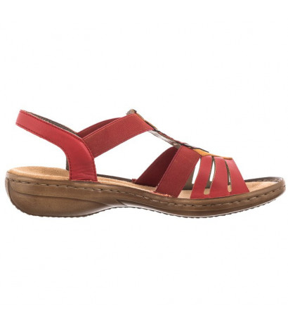 Rieker Czerwone 60804-33 Red Combination (RI24-a) sandalai