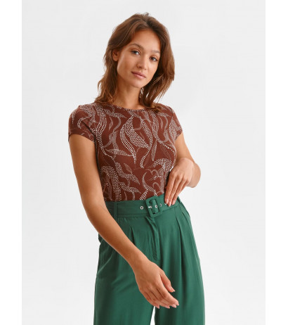LADYS T-SHIRT SHORT SLEEVE TOP SECRET marškinėliai - Drabuziai internetu