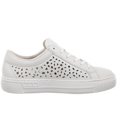 Rieker Białe L8831-80 White (RI8-a) batai