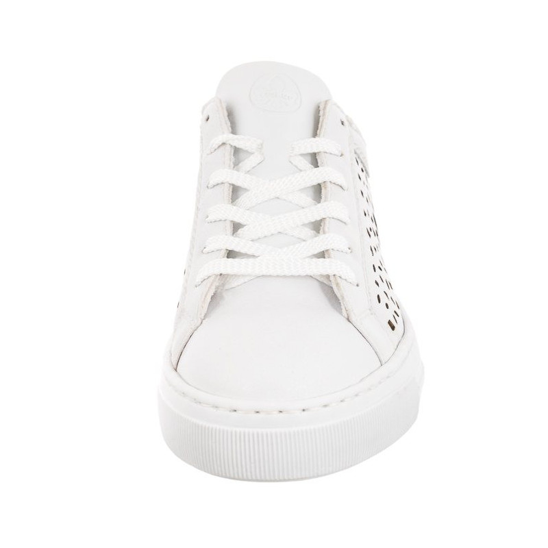 Rieker Białe L8831-80 White (RI8-a) batai