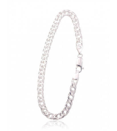 Sidabrinė grandinėlė Rombo 5.5 mm , briaunų apdirbimas deimantu 2400090-bracelet, Sidabras 925°