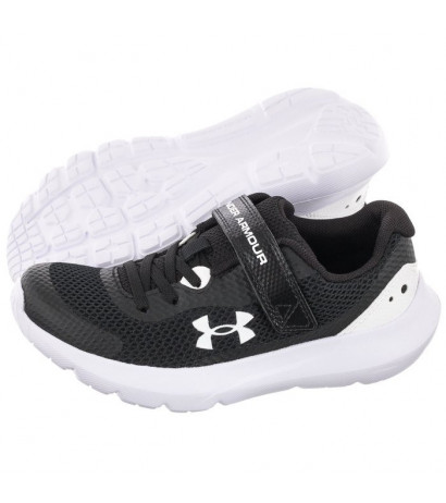 Under Armour Bps Surge 3 AC Blk/Wht 3024990-001 (UN17-a) sportiniai bateliai