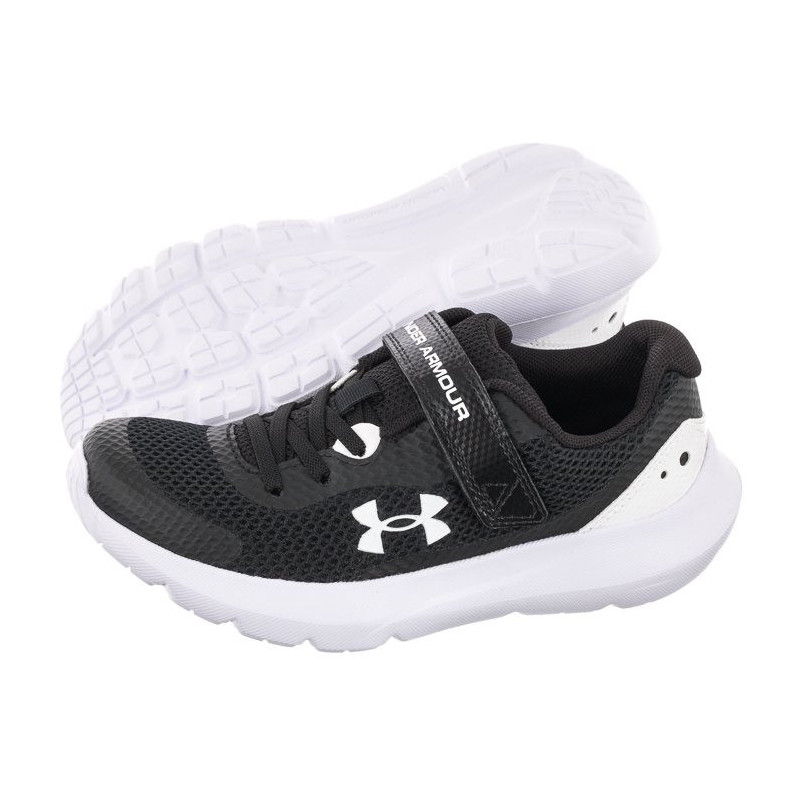 Under Armour Bps Surge 3 AC Blk/Wht 3024990-001 (UN17-a) sportiniai bateliai