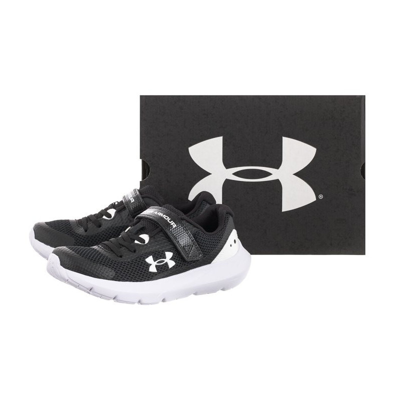 Under Armour Bps Surge 3 AC Blk/Wht 3024990-001 (UN17-a) sportiniai bateliai