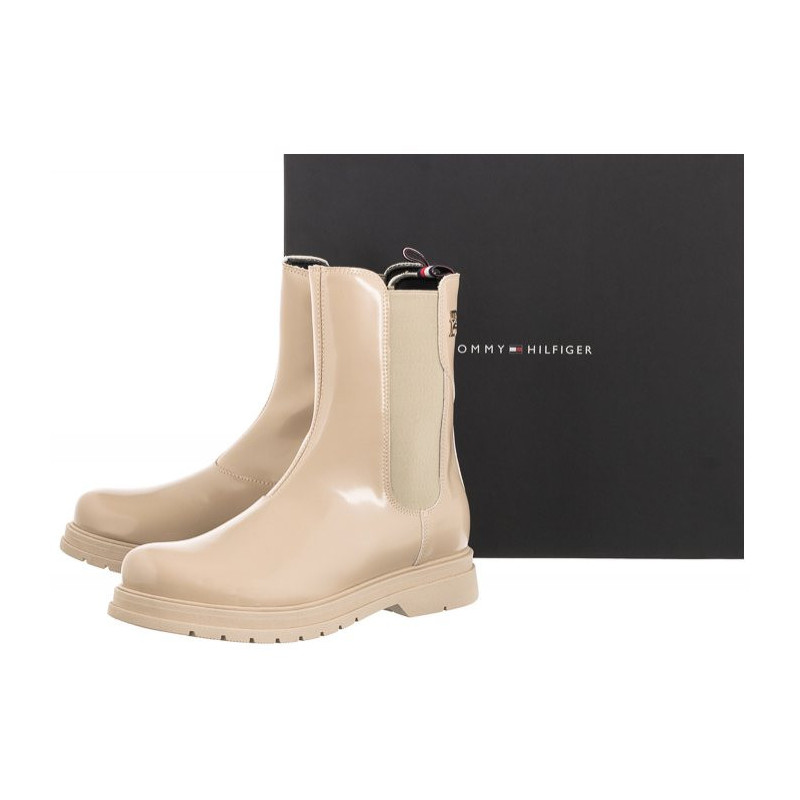 Tommy Hilfiger Chelsea Boot Beige T4A5-32407-1453 500 (TH526-a) batai