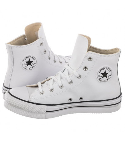 Converse CTAS Eva Lift Hi White/Natural Ivory/Black A02486C (CO573-a) bateliai