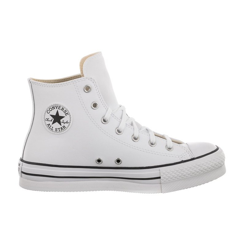 Converse CTAS Eva Lift Hi White/Natural Ivory/Black A02486C (CO573-a) bateliai