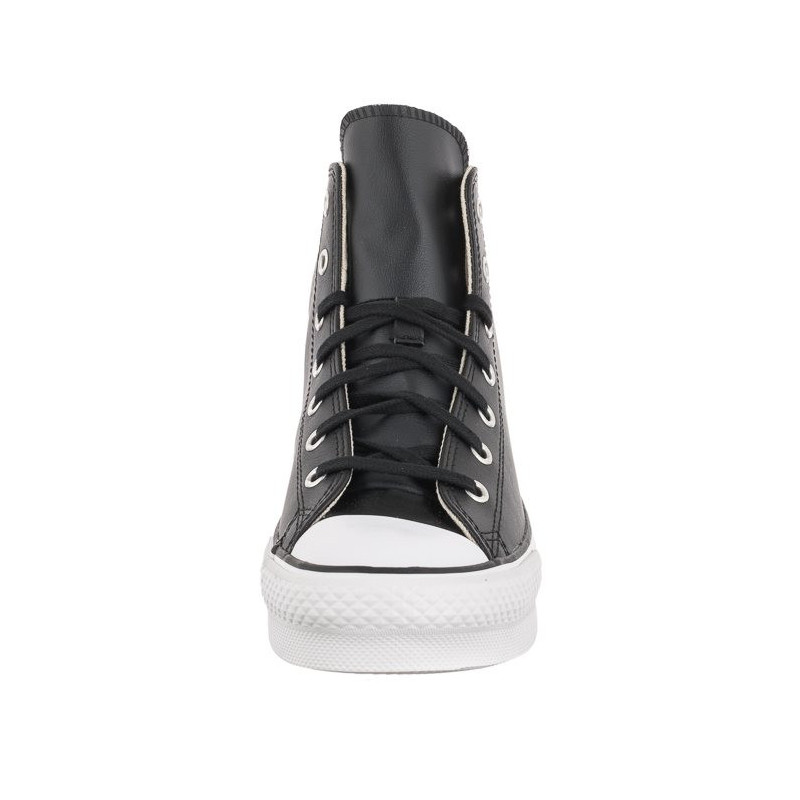 Converse CTAS Eva Lift Hi Black/Natural Ivory/White A02485C (CO573-b) bateliai