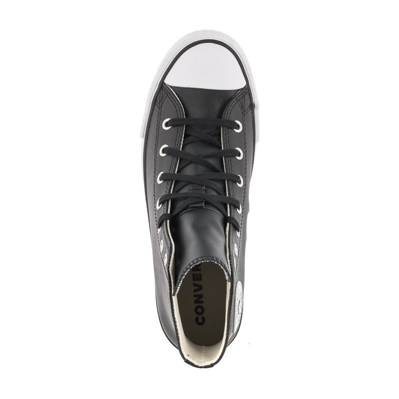 Converse CTAS Eva Lift Hi Black/Natural Ivory/White A02485C (CO573-b) bateliai