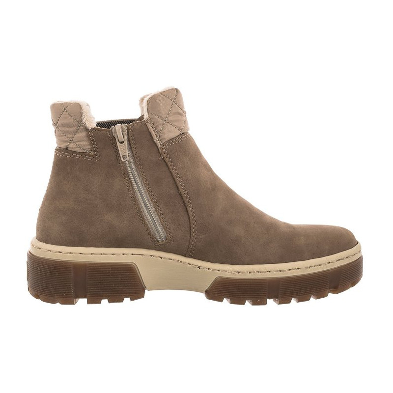 Rieker Beżowe X8674-64 Beige (RI34-a) batai