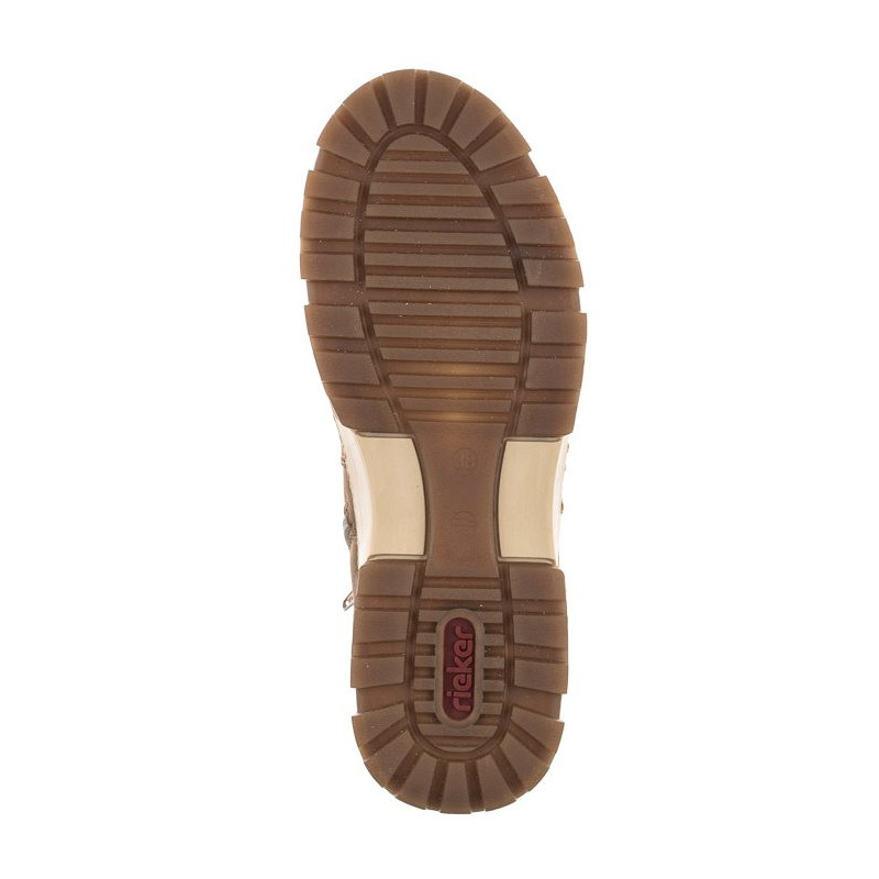 Rieker Beżowe X8674-64 Beige (RI34-a) batai