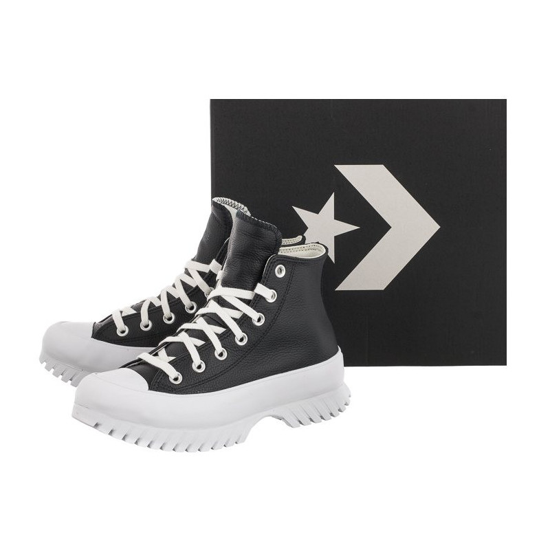 Converse CT All Star Lugged 2.0 Hi Black/Egret/White A03704C (CO576-a) bateliai