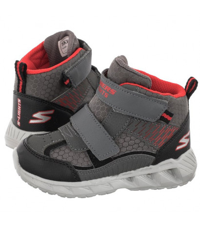 Skechers S Lights Charcoal/Black 401504N/CCBK (SK123-a) sportiniai bateliai