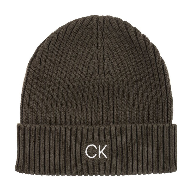 Calvin Klein Classic Cotton Rib Beanie K50K509680 MRZ (CK151-a) kepurė