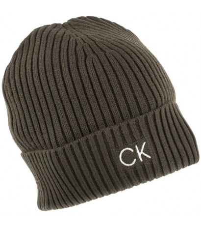 Calvin Klein Classic Cotton Rib Beanie K50K509680 MRZ (CK151-a) kepurė