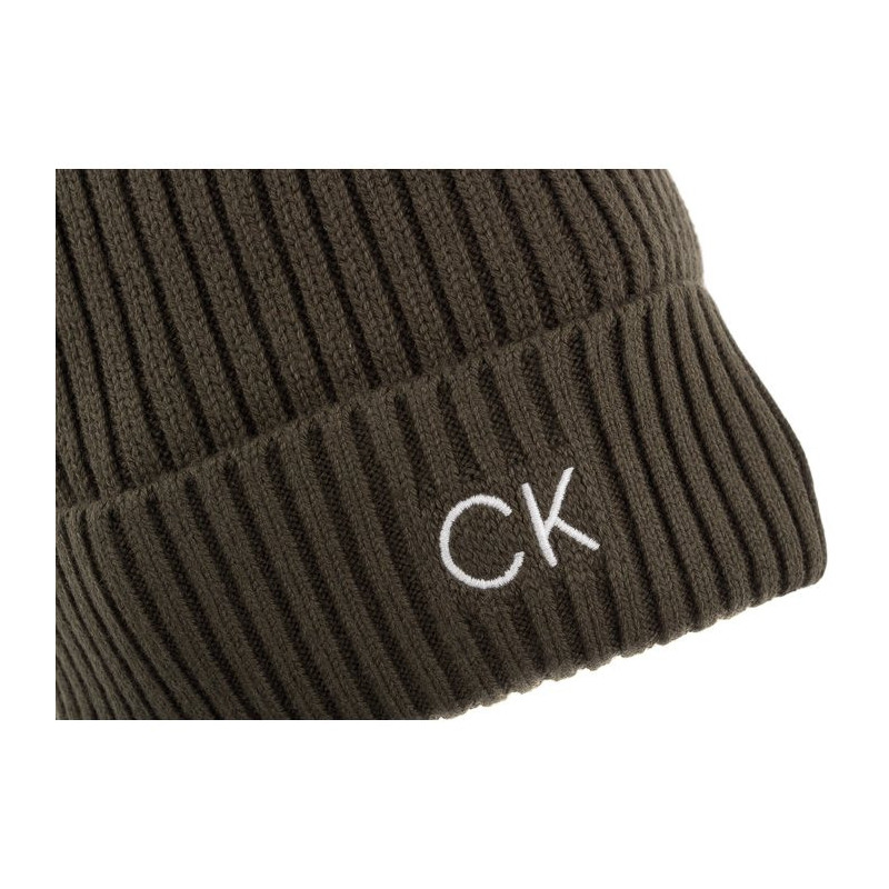 Calvin Klein Classic Cotton Rib Beanie K50K509680 MRZ (CK151-a) kepurė