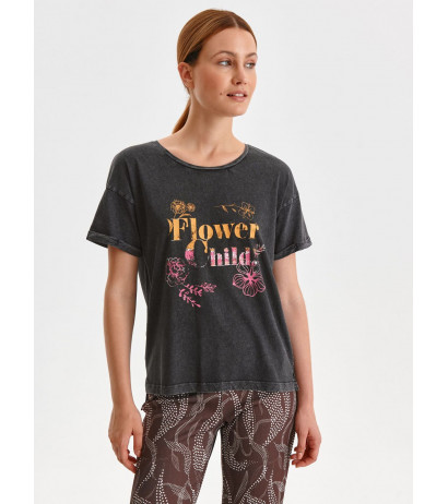 LADYS T-SHIRT SHORT SLEEVE TOP SECRET marškinėliai - Drabuziai internetu