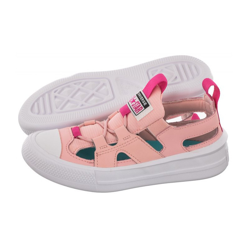 Converse Ultra Sandal Slip Storm Pink/Pink Zest/White A01218C (CO580-b) sandalai