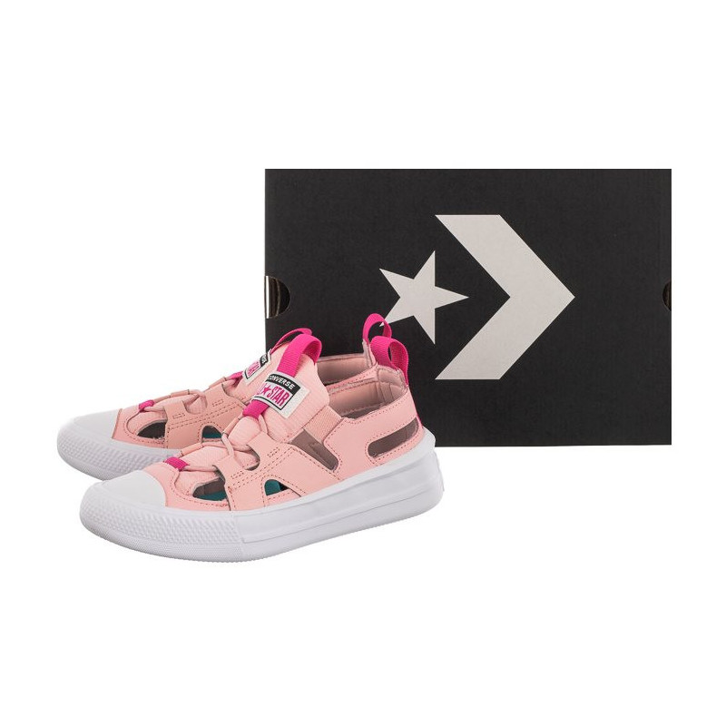 Converse Ultra Sandal Slip Storm Pink/Pink Zest/White A01218C (CO580-b) sandalai