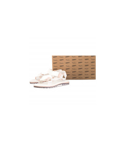 Melissa Papete + Rider AD 32537/53659 Clear/White/Pink (ML180-a) sandalai