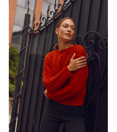 LADYS SWEATER LONG SLEEVE TOP SECRET megztinis - Drabuziai internetu