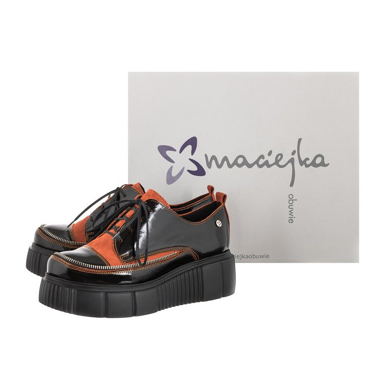 Maciejka Czarne Lakierowane 05740-18/00-1 (MA951-a) batai