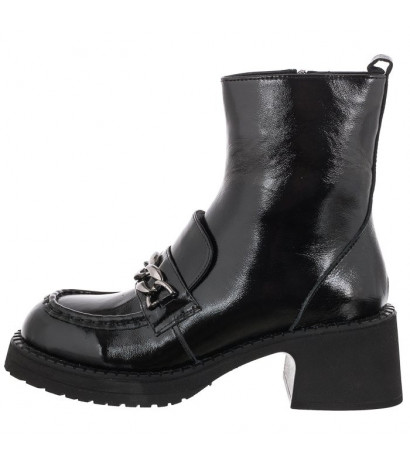 Venezia Czarne Lakierowane 4152625 (VE668-a) bateliai