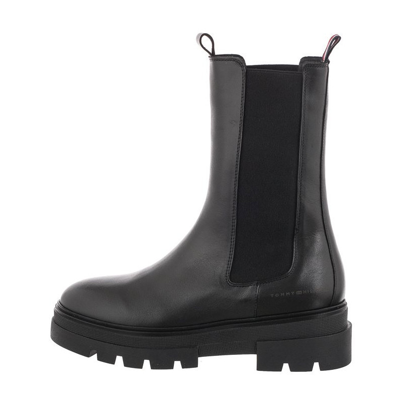 Tommy Hilfiger Monochromatic Chelsea Boot FW0FW06730 Black (TH537-a) 