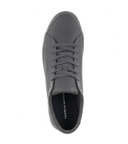 Tommy Hilfiger Modern Vulc Corporate Leather Dark Ash FM0FM04036 PTY (TH536-a) bateliai