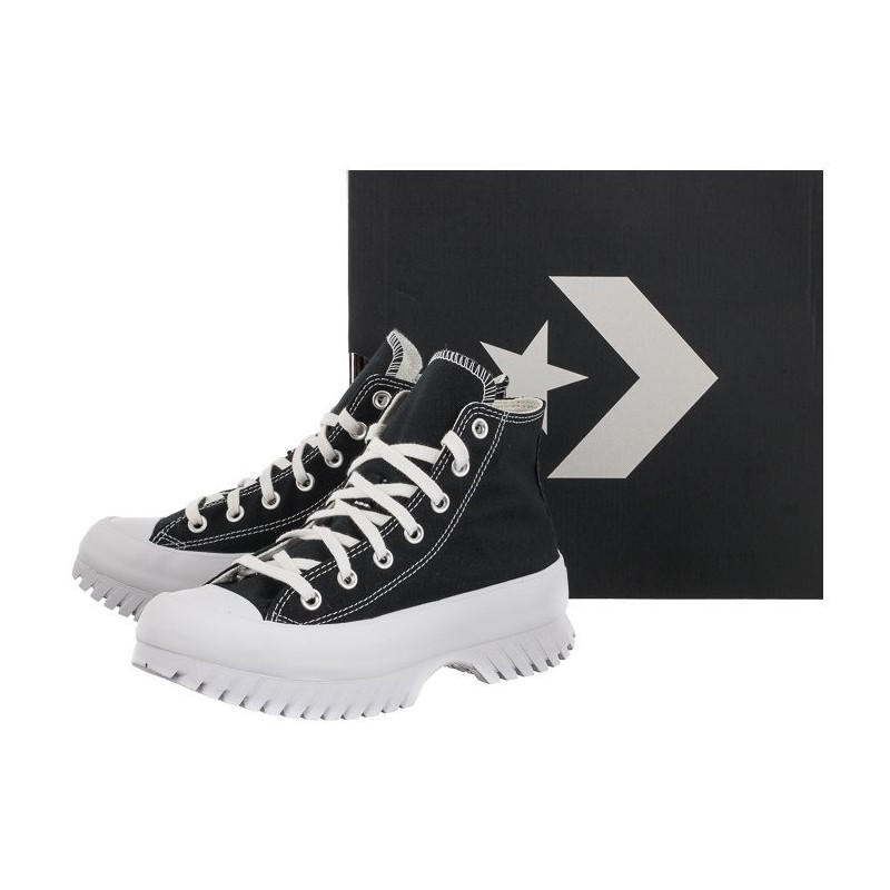 Converse CT All Star Lugged 2.0 Hi Black/Egret/White A00870C (CO583-a) bateliai