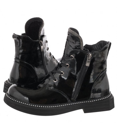 Venezia Czarne 03-VAN BLACK (VE674-a) batai - Batai
