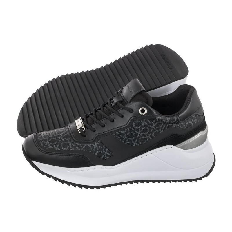 Calvin Klein Chunky Inter WDG Lace Up-Mn Mix HW0HW01272 Black/Black Mono (CK169-a) batai