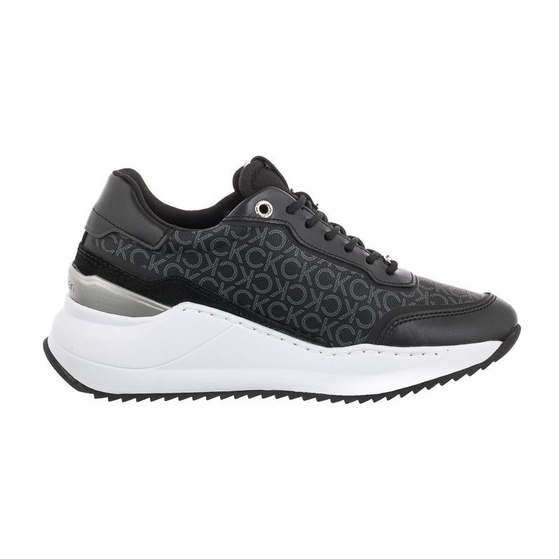 Calvin Klein Chunky Inter WDG Lace Up-Mn Mix HW0HW01272 Black/Black Mono (CK169-a) batai