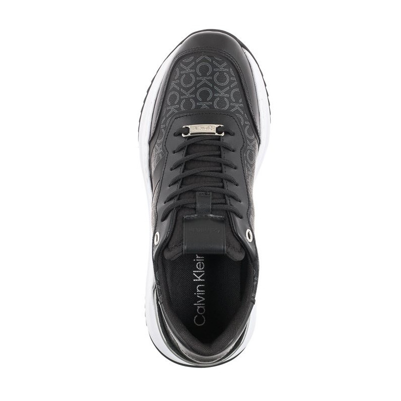 Calvin Klein Chunky Inter WDG Lace Up-Mn Mix HW0HW01272 Black/Black Mono (CK169-a) batai