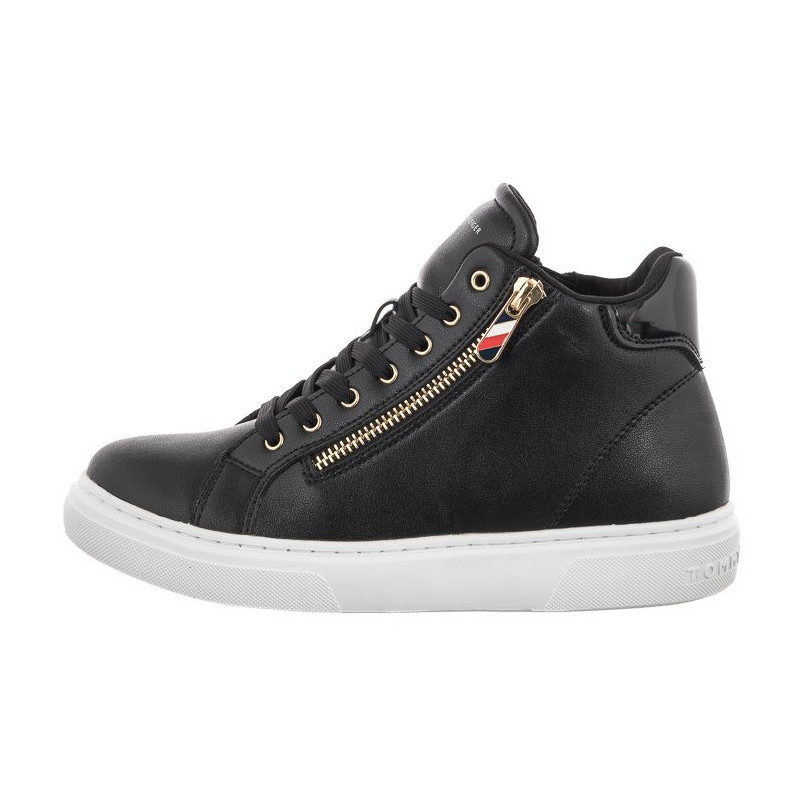 Tommy Hilfiger High Top Lace-Up Sneaker T3A9-32317-1434 999 Black (TH541-a) sportiniai bateliai