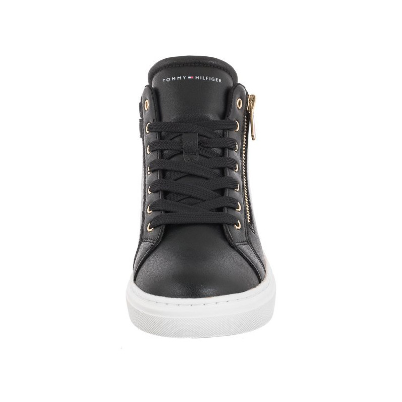 Tommy Hilfiger High Top Lace-Up Sneaker T3A9-32317-1434 999 Black (TH541-a) sportiniai bateliai