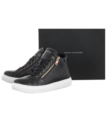 Tommy Hilfiger High Top Lace-Up Sneaker T3A9-32317-1434 999 Black (TH541-a) sportiniai bateliai