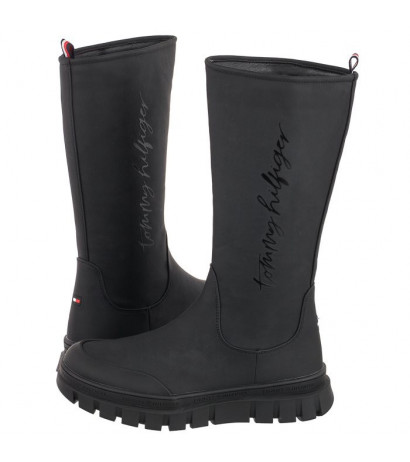 Tommy Hilfiger Boot T3A6-32429-1442 999 Black (TH544-a) batai