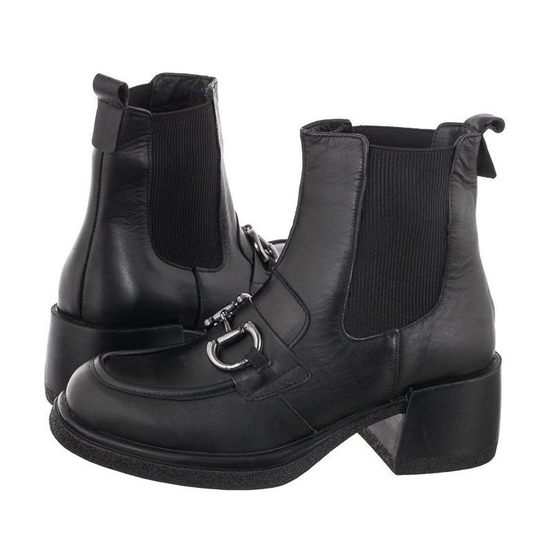 Venezia Czarne 13132101 BLACK (VE677-a) bateliai