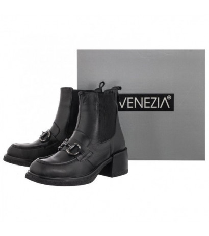 Venezia Czarne 13132101 BLACK (VE677-a) bateliai