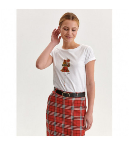 LADYS T-SHIRT SHORT SLEEVE TOP SECRET marškinėliai - Drabuziai internetu
