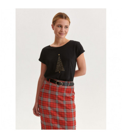 LADYS T-SHIRT SHORT SLEEVE TOP SECRET marškinėliai - Drabuziai internetu